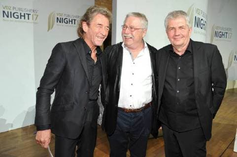 Peter Maffay Wolf Biermann Roland Jahn VDZ Publishers Night 2017 Award ceremony the Golden Victoria in the the German in Berlin at 06 11 2017