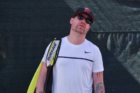 DELRAY BEACH FL NOVEMBER 05 David Cook participates in the 28th Annual Chris Evert Raymond James Pro Celebrity Tennis Classic at Delray Beach Tennis Center on November 5 2017 in Delray Beach Florida People David Cook Transmission Ref MNC20 Copyright: xHoo-Me.comx xMediaPunchx