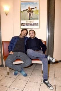 Markus Goller and Frederick Lau at the Premiere the Cinema simple in Movie theater Sendlinger goal Munich 06 11 2017 Foto:xP.xSchönbergerx xFuturexImage