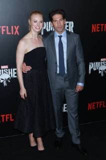 NEW YORK NY NOVEMBER 06 Deborah Ann Woll and Jon Bernthal at Marvel s The Punisher New York premiere at AMC Loews 34th Street 14 theater on November 6 2017 in New York City Copyright: xDiegoxCorredor MediaPunchx