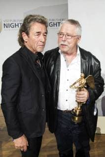 Peter Maffay and Wolf Biermann at the VDZ Publishers Night 2017 in the Telekom Representation Berlin 06 11 2017 Foto:xK.xWernerx xFuturexImage