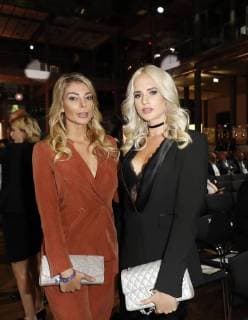 Annika Gassner Sarah Knappik at Publisher S Night 2017 in the Telekom Hauptstadtrepraesentanz Berlin