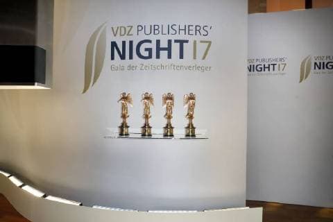 at Publisher S Night 2017 in the Telekom Hauptstadtrepraesentanz Berlin