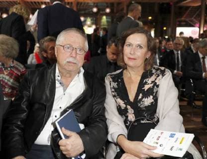 Preistraeger Wolf Biermann Wife Pamela at Publisher S Night 2017 in the Telekom Hauptstadtrepraesentanz Berlin
