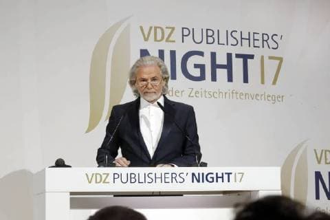 Dr Hermann Bühlbecker Owners Lambertz at Publisher S Night 2017 in the Telekom Hauptstadtrepraesentanz Berlin