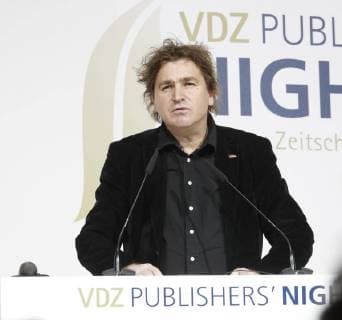 Laudator Dr Ilko Sascha Kowalczuk at Publisher S Night 2017 in the Telekom Hauptstadtrepraesentanz Berlin