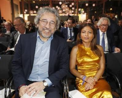Laudator CAN Preistraegerin Ensaf Haidar at Publisher S Night 2017 in the Telekom Hauptstadtrepraesentanz Berlin