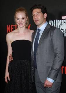 NEW YORK NY November 06 2017 Deborah Ann Woll Jon Bernthal attendNETFLIX presents premiere of Marvel s Punisher at the AMC Loews 34th Street in New York November 06 2017 Copyright: xRWx
