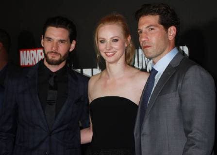 NEW YORK NY November 06 2017 Ben Barnes Deborah Ann Woll Jon Bernthal attendNETFLIX presents premiere of Marvel s Punisher at the AMC Loews 34th Street in New York November 06 2017 Copyright: xRWx