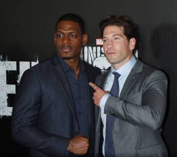 NEW YORK NY November 06 2017 Jason R Moore Jon Bernthal attendNETFLIX presents premiere of Marvel s Punisher at the AMC Loews 34th Street in New York November 06 2017 Copyright: xRWx