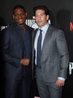 NEW YORK NY November 06 2017 Jason R Moore Jon Bernthal attendNETFLIX presents premiere of Marvel s Punisher at the AMC Loews 34th Street in New York November 06 2017 Copyright: xRWx