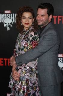 NEW YORK NY November 06 2017 Amber Rose Revah Michael Nathanson attendNETFLIX presents premiere of Marvel s Punisher at the AMC Loews 34th Street in New York November 06 2017 Copyright: xRWx