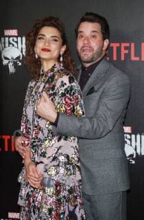NEW YORK NY November 06 2017 Amber Rose Revah Michael Nathanson attendNETFLIX presents premiere of Marvel s Punisher at the AMC Loews 34th Street in New York November 06 2017 Copyright: xRWx