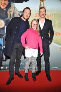 Frederick Lau Neele Buchholz David Kross Arrival the Cast to Premiere from simple in Movie theater at in Berlin at 06 11 2017