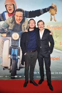 Frederick Lau David Kross Arrival the Cast to Premiere from simple in Movie theater at in Berlin at 06 11 2017