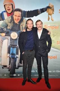 Frederick Lau David Kross Arrival the Cast to Premiere from simple in Movie theater at in Berlin at 06 11 2017