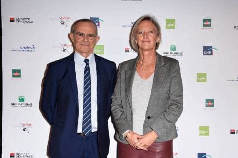 Jean Louis Garcia president apajh Sophie Cluzel Chargee des Personnes Handicapees NEWS Trophees APAJH 2017 Paris 07 11 2017 FedericoPestellini Panoramic 