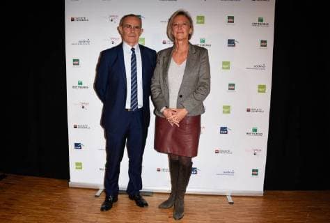 Jean Louis Garcia president apajh Sophie Cluzel Chargee des Personnes Handicapees NEWS Trophees APAJH 2017 Paris 07 11 2017 FedericoPestellini Panoramic 