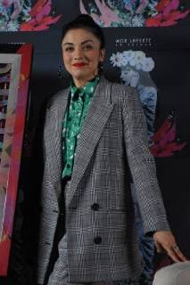 November 7, 2017 - Mexico City, Mexico, Mexico - Singer Mon Laferte during La Trenza Deluxe album press conference receives the Triple Platinum Disk Award on November 07, 2017 in Mexico City, Mexico Mexico City Mexico  - ZUMAn230 20171107_zaa_n230_206 Copyright: xCarlosxTischlerx