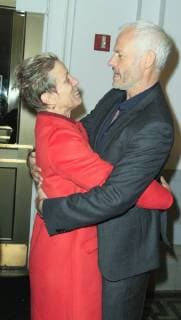 November 7, 2017 - Brooklyn, NY, U.S. - Brooklyn, N.Y. November 7, 2017 : Frances McDormand and Martin McDonagh attend the premiere of Three Billboards Outside Ebbing, Missouri at BAM Brooklyn U.S. - ZUMAs49_ 20171107_zaf_s49_004 Copyright: xRahavxSegevx