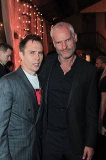 November 7, 2017 - Brooklyn, NY, U.S. - Brooklyn, N.Y. November 7, 2017 : Sam Rockwell and Director Martin McDonagh attend the after party for the premiere of Three Billboards Outside Ebbing, Missouri at BAM Brooklyn U.S. - ZUMAs49_ 20171107_zaf_s49_042 Copyright: xRahavxSegevx