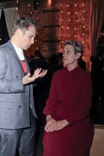 November 7, 2017 - Brooklyn, NY, U.S. - Brooklyn, N.Y. November 7, 2017 : Sam Rockwell and Frances McDormand attend the after party for the premiere of Three Billboards Outside Ebbing, Missouri at BAM Brooklyn U.S. - ZUMAs49_ 20171107_zaf_s49_045 Copyright: xRahavxSegevx