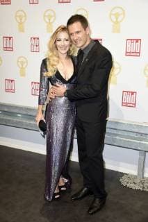 Andrea Kaiser with Husband Sebastien Ogier at the award Ceremony the Golden Steering wheel 2017 in Axel Springer House Berlin 07 11 2017 Foto:xF.xKernx xFuturexImage