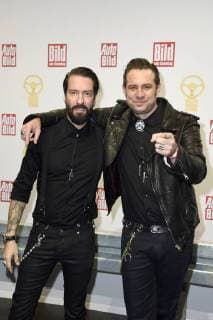 Alec Völkel and Sascha Vollmer from The BossHoss at the award Ceremony the Golden Steering wheel 2017 in Axel Springer House Berlin 07 11 2017 Foto:xF.xKernx xFuturexImage