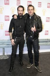 Alec Völkel and Sascha Vollmer from The BossHoss at the award Ceremony the Golden Steering wheel 2017 in Axel Springer House Berlin 07 11 2017 Foto:xK.xWernerx xFuturexImage