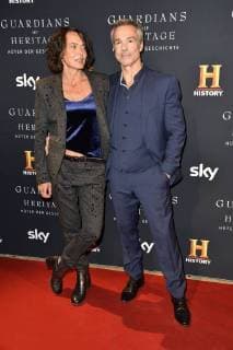 Ulrike Folkerts and Hannes Jaenicke the Preview Screening the TV Documentation Guardians of Heritage Guardian the History in Bode Museum Berlin 07 11 2017 Foto:xN.xKubelkax xFuturexImage