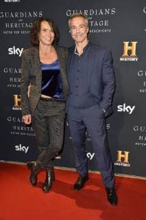 Ulrike Folkerts and Hannes Jaenicke the Preview Screening the TV Documentation Guardians of Heritage Guardian the History in Bode Museum Berlin 07 11 2017 Foto:xN.xKubelkax xFuturexImage