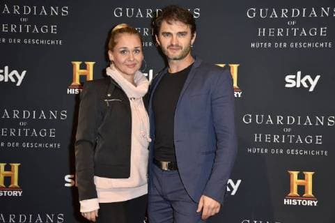 Lenn Kudrjawizki with Wife Nora the Preview Screening the TV Documentation Guardians of Heritage Guardian the History in Bode Museum Berlin 07 11 2017 Foto:xN.xKubelkax xFuturexImage