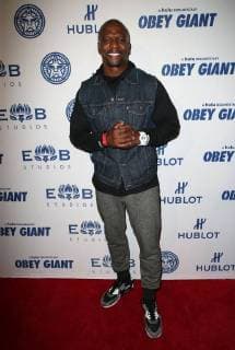 LOS ANGELES CA NOVEMBER 7 Terry Crews at Photo Op For Hulu s Obey Giant at the The Theatre at Ace Hotel in Los Angeles California on November 7 2017 Copyright: xFayexSadoux