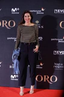 Spanish journalist Nuria Roca poses for the media during the presentation of the movie Oro (lit Gold), by Spanish filmmaker Agustin Diaz Yane, in Madrid, Spain, 08 November 2017. Premiere of the movie Oro !ACHTUNG: NUR REDAKTIONELLE NUTZUNG!  Copyright: xJuanJoxMartínx GRAF3807 20171108-636457710603066244