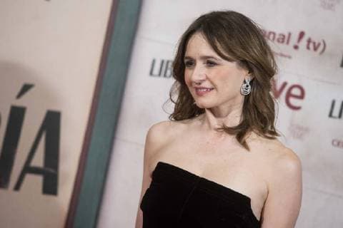 Emily Mortimer attends to the presentation of film La Libreria at Verdi Cinema in Madrid, Spain. November 08, 2017.  (20171108039)