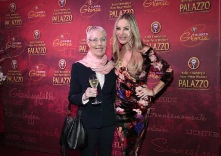 Ulla Xenia Seeberg at the Palazzo Premiere Shine and Gloria in Spiegelpalast in the Hertz Avenue Station Zoo Berlin