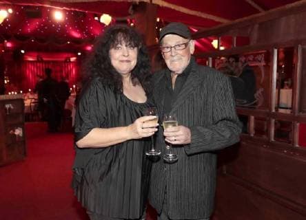Herbert Koefer Wife Heike at the Palazzo Premiere Shine and Gloria in Spiegelpalast in the Hertz Avenue Station Zoo Berlin