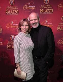 Tina Ruland Claus G at the Palazzo Premiere Shine and Gloria in Spiegelpalast in the Hertz Avenue Station Zoo Berlin