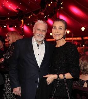 Joern Kubicki Maren Otto at the Palazzo Premiere Shine and Gloria in Spiegelpalast in the Hertz Avenue Station Zoo Berlin