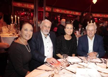 Daniela Ziegler Joern Kubicki Maren Otto Klaus Wowereit at the Palazzo Premiere Shine and Gloria in Spiegelpalast in the Hertz Avenue Station Zoo Berlin