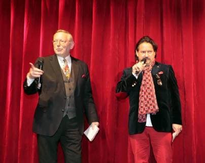 Hans Peter Wodarz Kolja Kleeberg at the Palazzo Premiere Shine and Gloria in Spiegelpalast in the Hertz Avenue Station Zoo Berlin