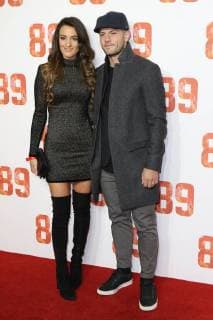 Andriani Michael and English professional footballer Jack Wilshere attend the World Premiere of 89 at the Odeon Holloway in London NOVEMBER 8th 2017  MESx172588