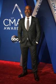 Darius Rucker walks the red carpet as he arrives for the 51st Annual Country Music Association Awards on November 8, 2017 at the Bridgestone Arena in Nashville.  NAS20171108154 JOHNxSOMMERSxII