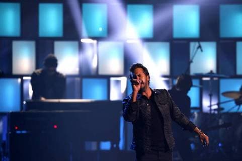Luke Bryant performs onstage during the 51st Annual Country Music Association Awards on November 8, 2017 at the Bridgestone Arena in Nashville.  NAS20171108237 JOHNxSOMMERSxII