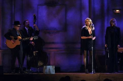 Miranda Lambert performs onstage during the 51st Annual Country Music Association Awards on November 8, 2017 at the Bridgestone Arena in Nashville.  NAS20171108241 JOHNxSOMMERSxII