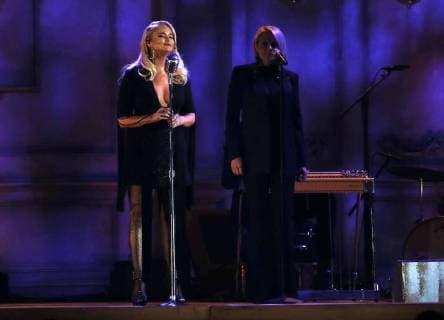 Miranda Lambert performs onstage during the 51st Annual Country Music Association Awards on November 8, 2017 at the Bridgestone Arena in Nashville.  NAS20171108243 JOHNxSOMMERSxII