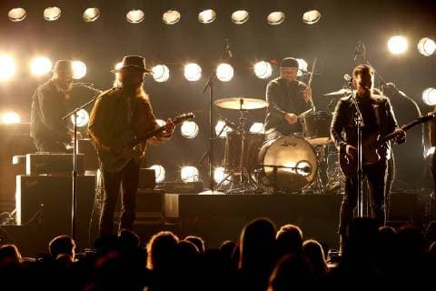 Brothers Osborne performs at the 51st Annual Country Music Association Awards on November 8, 2017 at the Bridgestone Arena in Nashville.  NAS20171108264 JOHNxSOMMERSxII