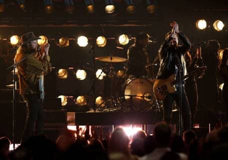 Brothers Osborne performs at the 51st Annual Country Music Association Awards on November 8, 2017 at the Bridgestone Arena in Nashville.  NAS20171108265 JOHNxSOMMERSxII