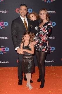 LOS ANGELES CA NOVEMBER 08 Jaime Camil Heidi Balvanera Elena Camil and Jaime Camil III arriving at Disney Pixar s Coco premiere at El Capitan Theatre on November 8 2017 in Los Angeles California Copyright: xDavidxEdwardsx