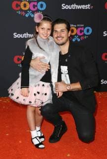HOLLYWOOD CA NOVEMBER 8 Gleb Savchenko Olivia Savchenkova at The U S Premiere of Disney Pixar s Coco at the El Capitan Theatre in Hollywood California on November 8 2017 Copyright: xFayexSadoux
